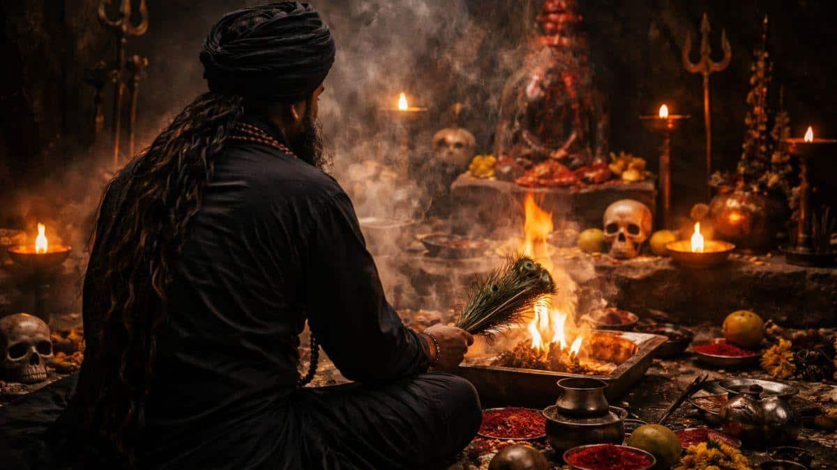 Aghori Baba in Bangalore performing black magic removal ritual